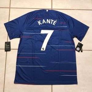 NWT NIKE Chelsea FC KANTE 2018 Jersey Men’s XL